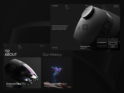 Website Design. VR Devices ar black design devices style technology vr web website