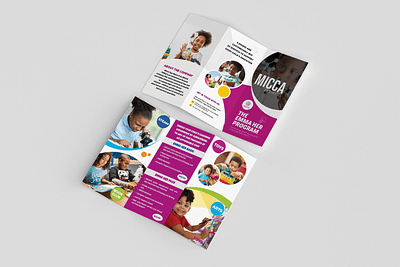 Kids Flyers for Micca graphic design