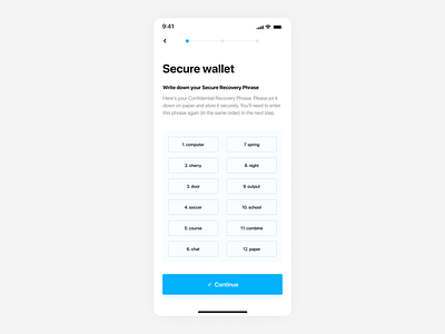 Secure wallet ai app ui dapp defi design nft platform product product design ui ux wallet web app web design web3 web3 app web3 wallet