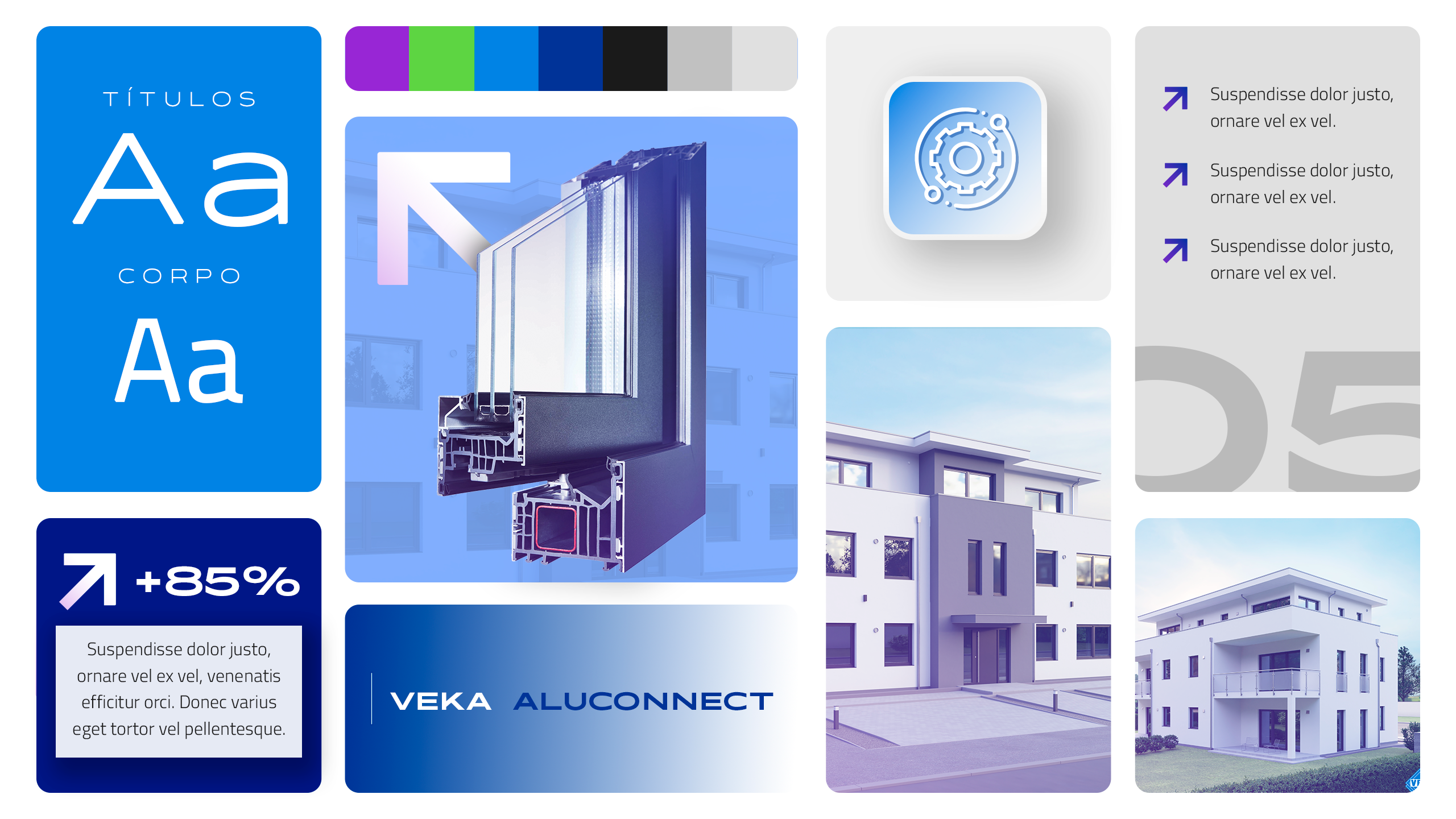 Key Visuals for a PVC Windows business @matildedigital editorial design graphic design industry matilde digital matilde.digital matildeferreiradesignerdigital pvc window