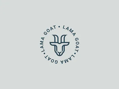 Lama Goat Clothing Brand Logo Design abstract ai logo app icon app logo brand identity branding clothing brand corporate creative logo design goat logo graphic design illustration logo logo inspiration logomark modern logo trending logo ui