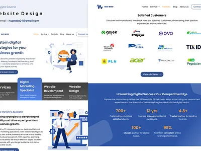 Web Wise - Digital Agent Website ui ux webdesign websiteuiux