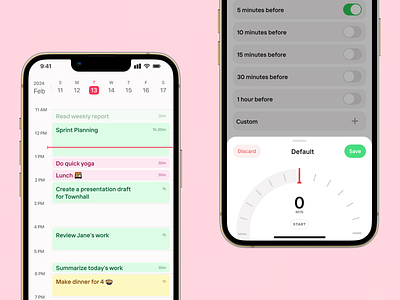 🗓️Amie App ui