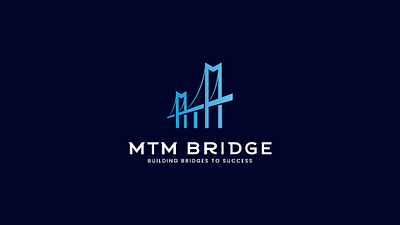 MTM Bridge branding graphic design logo