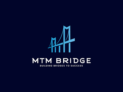 MTM Bridge branding graphic design logo