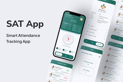 Smart Attendance Tracking App check in check out geo fence location mobile app office attendance payroll tracking