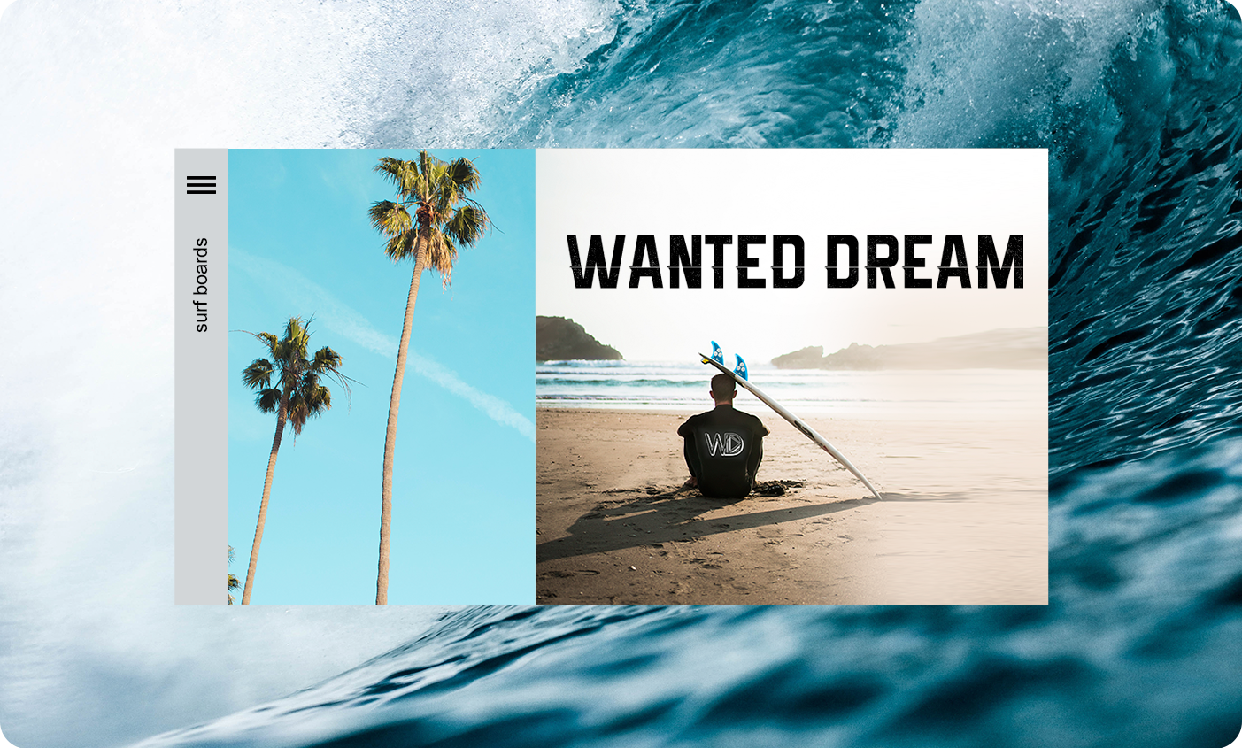 Wanted Dream Landing Page branding design graphic design illustration venezuela