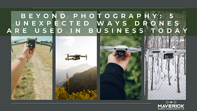 Beyond Photography: 5 Ways Drones Are Used in Business Today aerial photography drone drone photography dronephotography drones droneshot