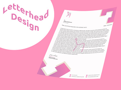 Letterhead Designs adobe illustrator adobe photoshop graphic design illustration letterhead letterhead design mockup