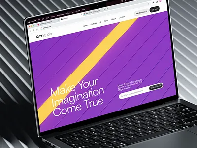 Kattstudio AI Video Editor Concept ai animation artificial intelegent clean website home page interaction design landing page studio ui design video editor web web app web design website website design