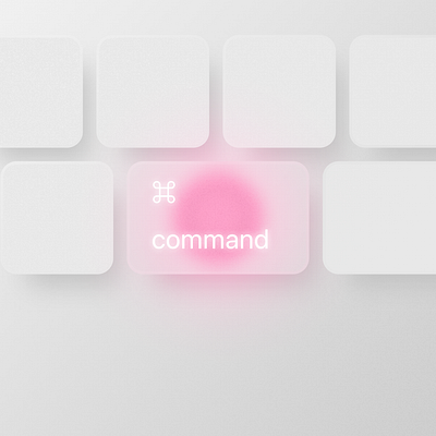 KeyCap - made with Figma clean gradient keycap macos minimal minimalizm neon product technology ui