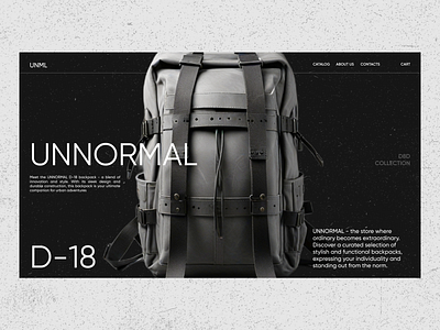 E-commerce "UNNORMAL" ai design e commerce graphic design illustration minimal typography ui ux uxresearch