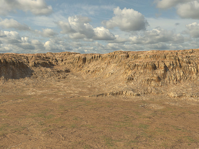 Mesa cliffs 3d asset cliffs desert game land landscape mesa model pbr realistic rock rocks stone terrain unity unreal vray