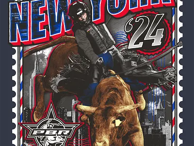 PBR New York Event Tee 2024 branding design graphic design illustration logo typography vector