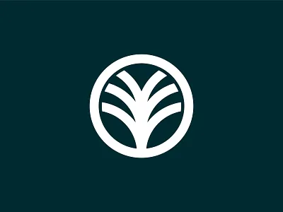 On Florida Time — Logo Design brand brand identity brand logo branding circle logo clean logo logo logo design logo identity minimal logo o logo palm logo product logo simple logo