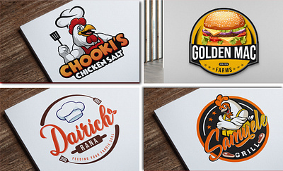 Custom bakery, BBQ, and restaurant logo design in 24 hours bakery bbq graphic design logo logo design restaurant logo