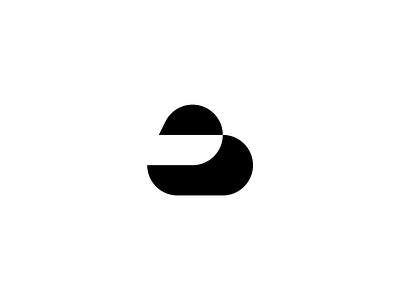 Bevel branding identity logo mark negative space symbol