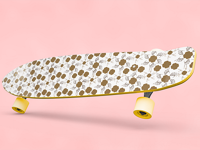 Skateboard Pattern Design adobe branding clothing clothing brand color color pattern design design design derection fashion design graphic design illustration logo pattern pattern design skateboard pattern design social media design