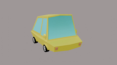 CAR Low poly 3d animation design graphic design illustration motion graphics