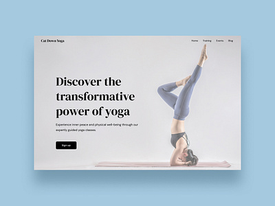 Yoga website design daily inspiration daily ui design ui ui design web web design web ui yoga yoga design yoga website