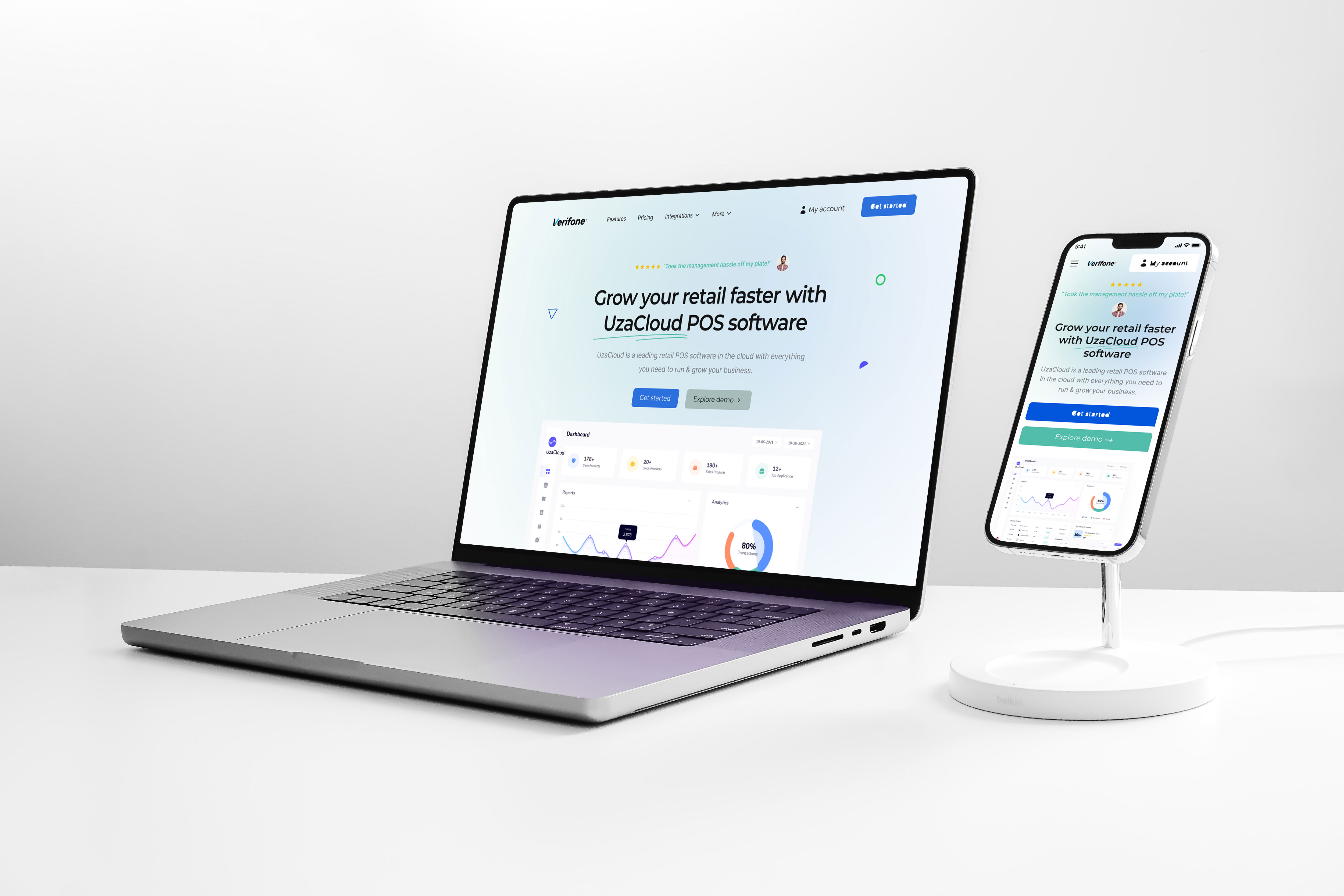 POS landing page 3d agency animation app branding design graphic design illustration landing page logo motion graphics pos ui ux web design website
