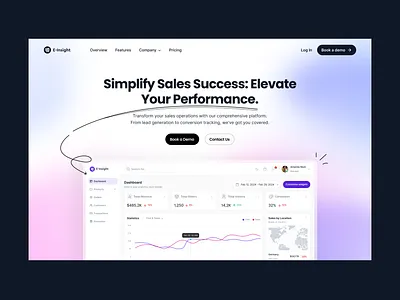SaaS Landing Page Design banking app design finance app fintech fintech app design landing landing design landing page product design saas saas design saas interface ui uidesign ux uxdesign web app web design website website design
