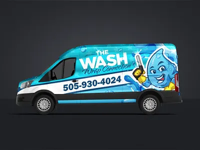 Ford Transit Van Full Wrap Design | Vehicle Wrap adobe illustrator branding car graphics car wrap creative decal design ford graphic design minimal sticker truck wrap van wrap vehicle branding vehicle wrap vinyl wash wrap wrap design wrapping