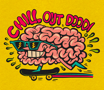 Chill out dood! by Joe Tamponi on Dribbble