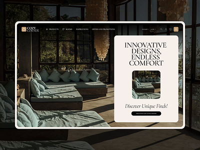 Cozy Corner design e commerce ecommerce figma furniture portfolio product ui ux webdesign