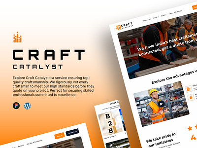 C R A F T C A T A L Y S T - Website project management trusted professionals ui user interface design ux uxui website