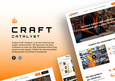 C R A F T C A T A L Y S T - Website project management trusted professionals ui user interface design ux uxui website