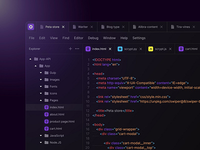 OpenCode. Code Editor, Code Viewer. app design application code coder coding console dashboard design desktop development product design programming saas saas console terminal text editor ui user interface web app webdesign