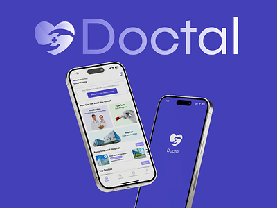 Doctal online appointment Mobile Application UI UX Design doctal app doctor app doctor appointment app graphic design mobile app design prototyping ui ui ux design ux ux animation ux research wireframing