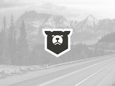 Black Bear Badge badge bear black bear brand branding canada logo outdoors visual identity yeg