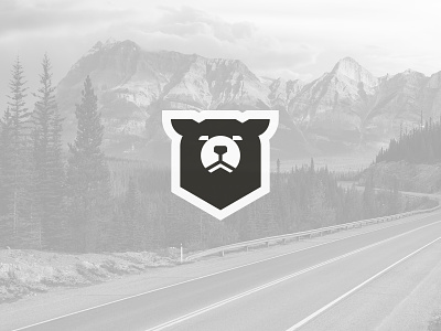 Black Bear Badge badge bear black bear brand branding canada logo outdoors visual identity yeg