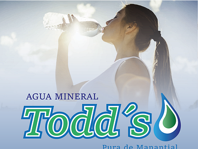 Anuncio publicitario agua mineral agua banner comercial diseño gráfico flyer graphic design illustrator poster water