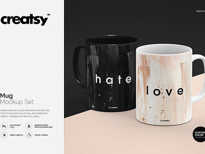 Mug Mockup Set creatsy custom customizable design etsy mockups mug mockup set personalized print printable printed printing shop sublimated sublimation template