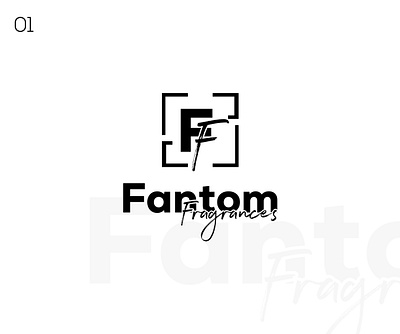 Fantom Fragnances Logo Design design logo vector