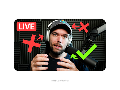 YouTube Thumbnail Design vlogger