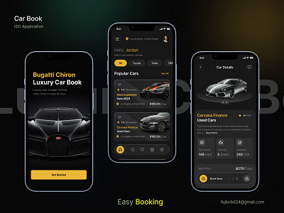 Car Book Apps booking app car car book car book apps clean design tranding