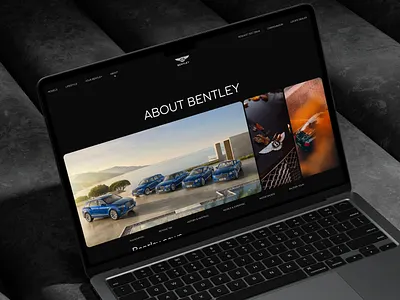 Bentley Website Redesign automotive website bentley bentley car bentley motors car web design car website cars case study landing page luxury luxury car luxury car website luxury website sophisticated ui user interface ux web design website website case study