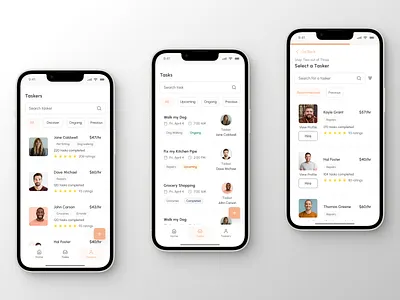Mobile App for Microtasks mobile app mobile design ui uiux design
