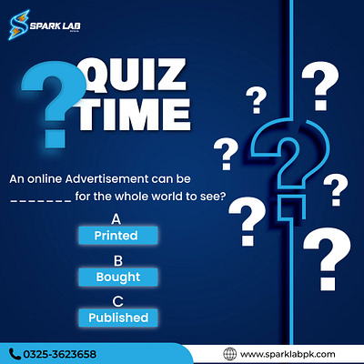 Spark Lab's Quiz Time – Where Knowledge Meets Fun! app branding design graphic design illustration illustration art logo quiz spark lab ui ux vector