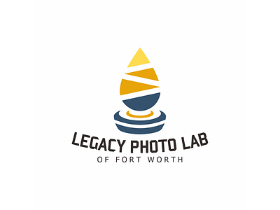 Legacy Photo Lab Logo app branding clean color colour design graphic design illustration lab legacy logo modern photo redesign studio ui unofficial vector worth