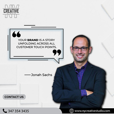 Let Your Brand's Story Shine with NY Creative Studio. brand is a story branding brochures customer design graphic design illustration logo ny creative studio typography ui unfolding ux vector