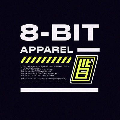 8-Bit Apparel / Animation aftereffects animation branding graphic design logo motion graphics visualidentity