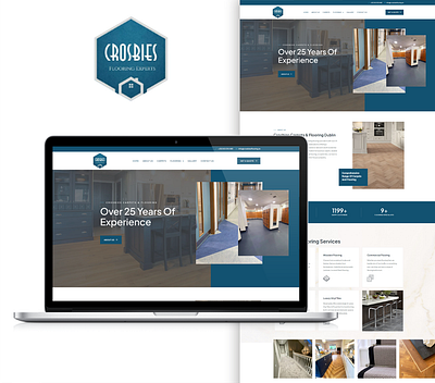 Flooring Company Website Design affordable websites cms design design graphic design ui web design web development website design wordpress design