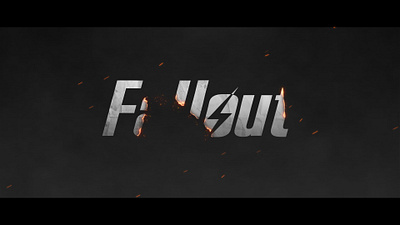 Burn Logo Reveal after effects burn design fallout fire logo logo reveal motion design particles project sparks template