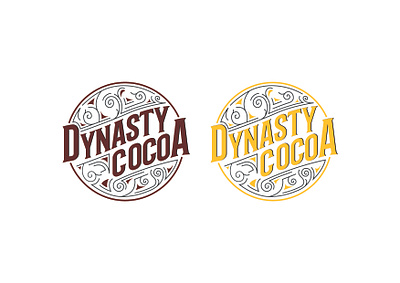 Dynasty Cocoa Logo Concept branding concept design emblem graphic graphic design graphics illustration logo logo concept logo design minimal motif product ui ux vector