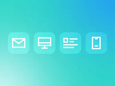 Icons Set for Portfolio icon icons taiko